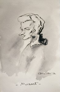 Wolfgang Amadeus Mozart (1756-91) da French School